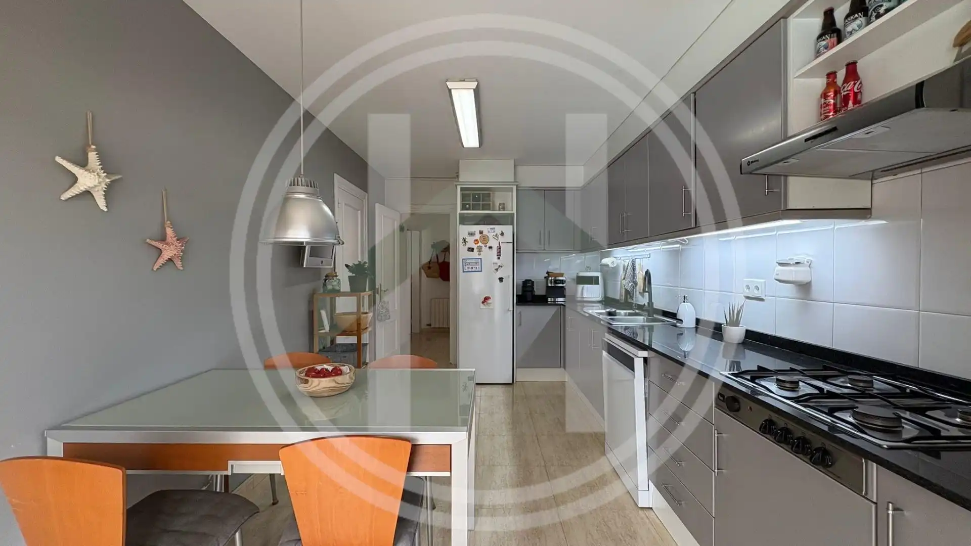 Küche von Haus oder Chalet zum Verkauf in Cardedeu mit Heizung, Privatgarten und Terrasse