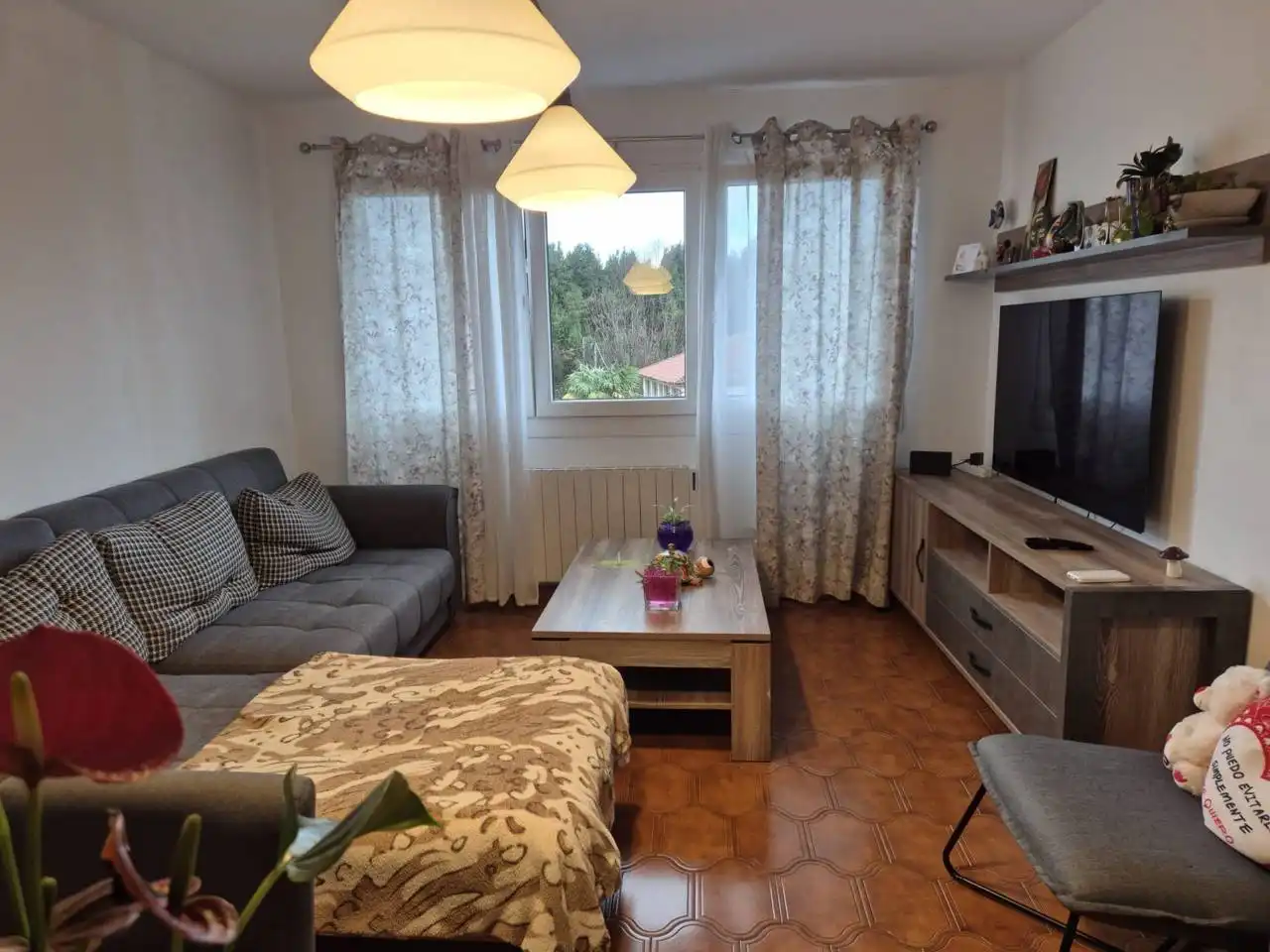 Wohnzimmer von Wohnung zum Verkauf in Oza dos Ríos