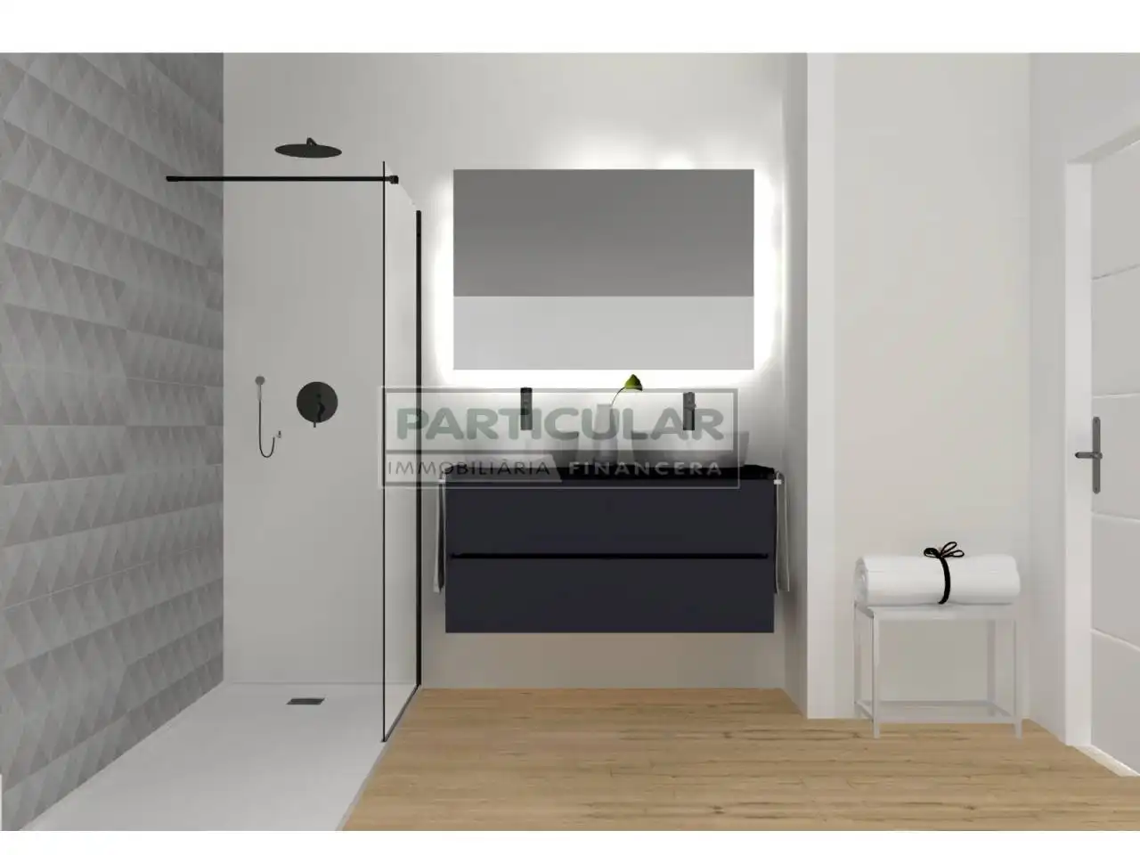 Baño de Casa adosada en venta en Granollers con Aire acondicionado, Calefacción y Jardín privado