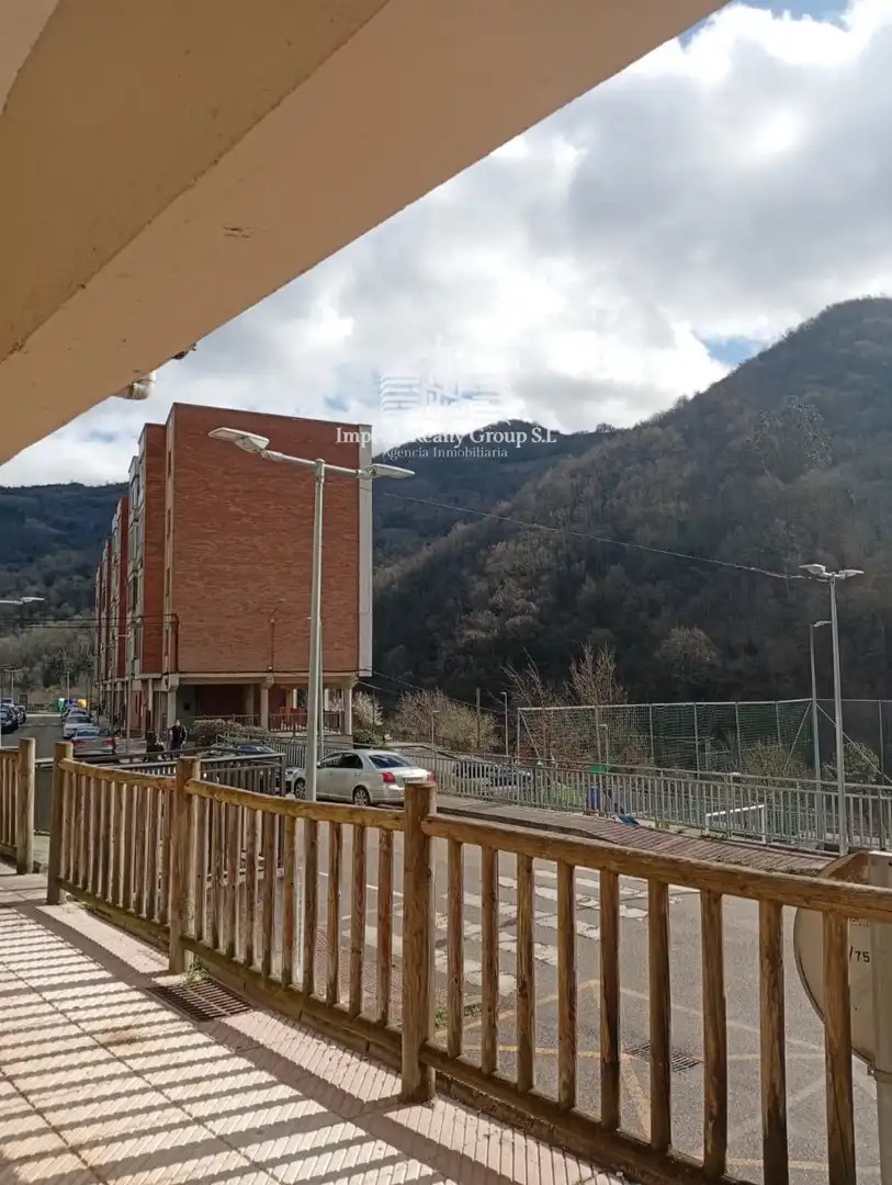 Vista exterior de Piso en venta en Aller con Terraza y Amueblado