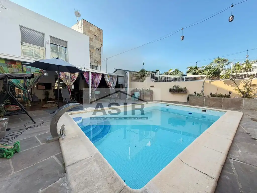 Piscina de Casa o xalet en venda en Alzira amb Terrassa i Piscina