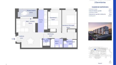 Photo 2 from new construction home in Flat for sale in Giusseppe Verdi, 101, San José - Los Metales, Valencia