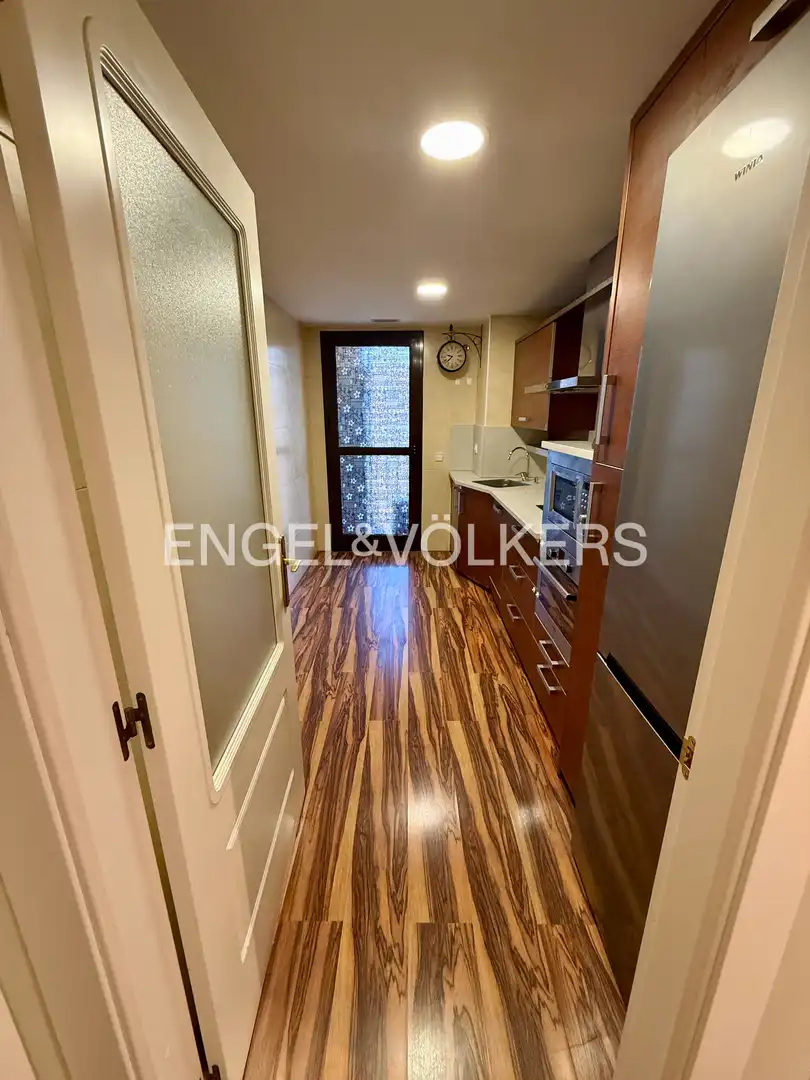 Cocina de Piso de alquiler en Madrid con Aire acondicionado, Calefacción y Piscina