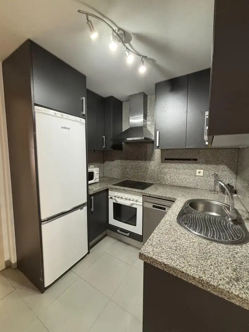 Cocina de Piso en venta en Estepona con Jardín privado y Piscina comunitaria