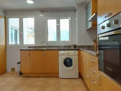 Kitchen of Flat for sale in Dénia  with Air Conditioner, Terrace and Balcony