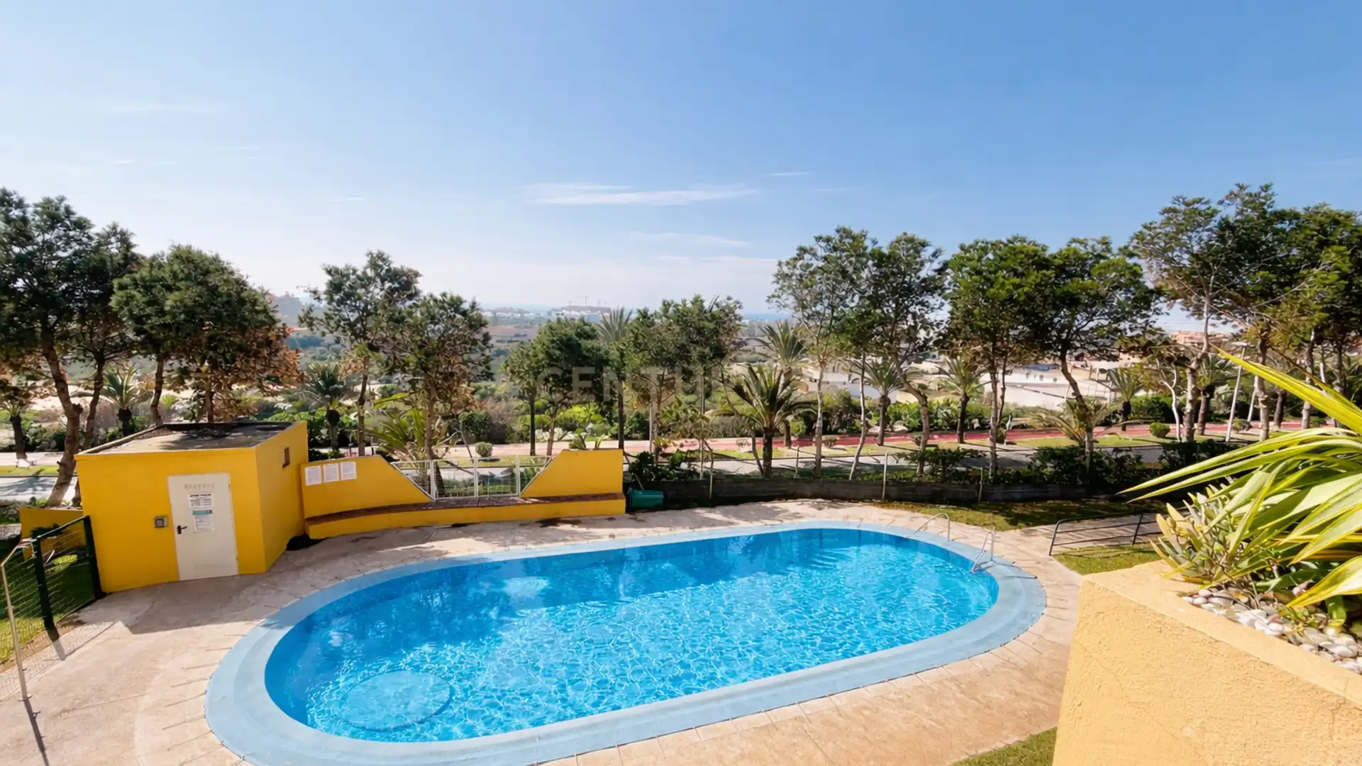 Jardín de Apartamento en venta en El Ejido con Aire acondicionado y Piscina comunitaria