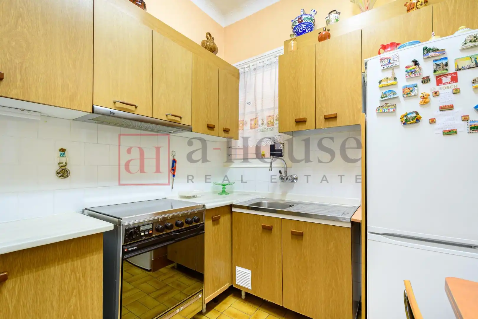 Cocina de Piso en venta en Barcelona con Terraza, Amueblado y Balcón
