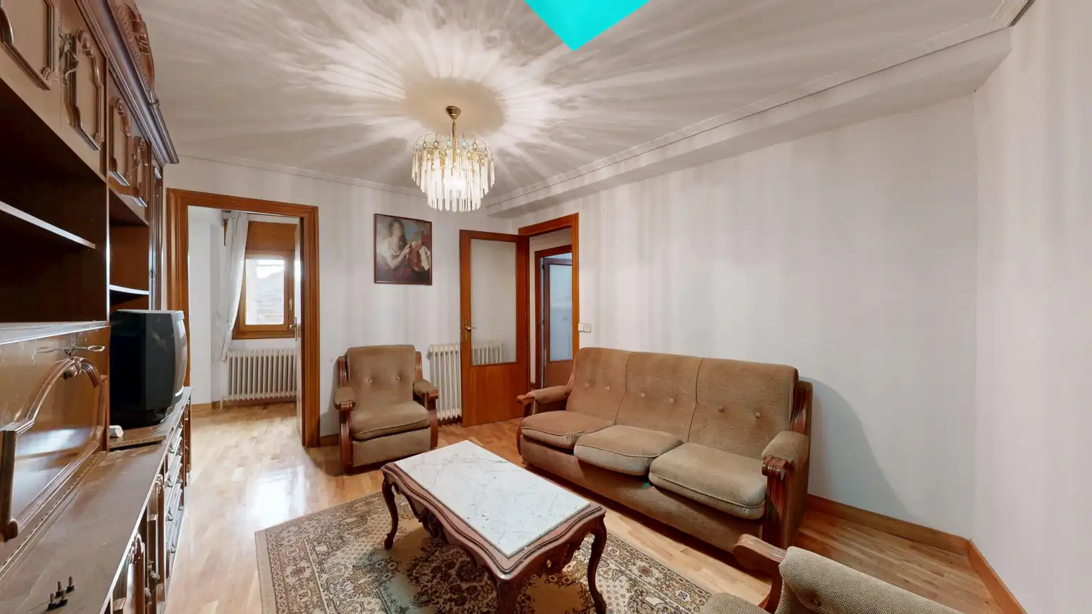 Sala de estar de Casa o chalet en venta en Ujué / Uxue con Calefacción, Parquet y Terraza