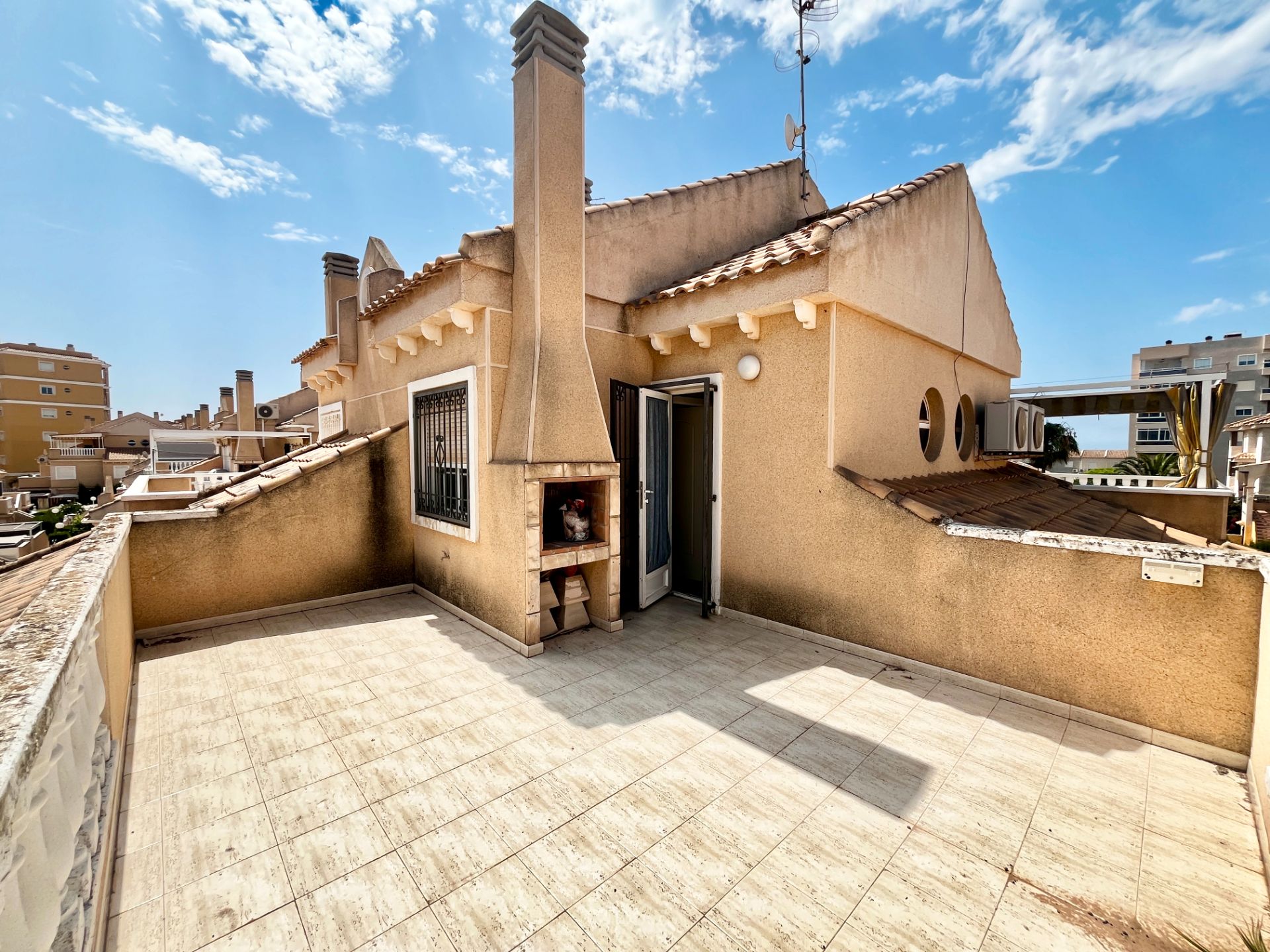 Terrace of Single-family semi-detached for sale in Torrevieja  with Air Conditioner, Heating and Terrace