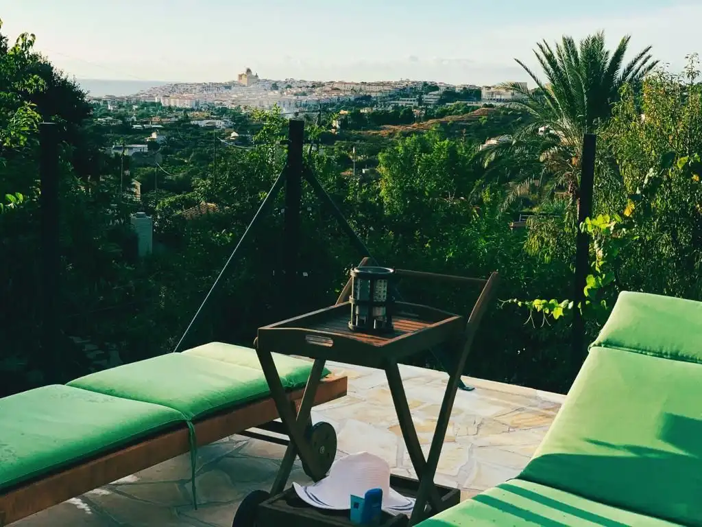 Terraza de Casa o chalet de alquiler en Altea con Aire acondicionado, Calefacción y Jardín privado