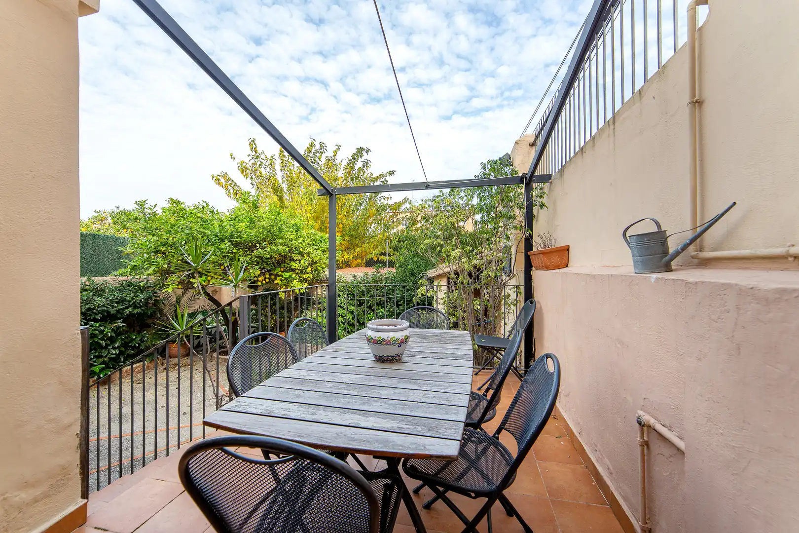 Terrassa de Casa adosada en venda en Godella amb Aire condicionat, Calefacció i Jardí privat