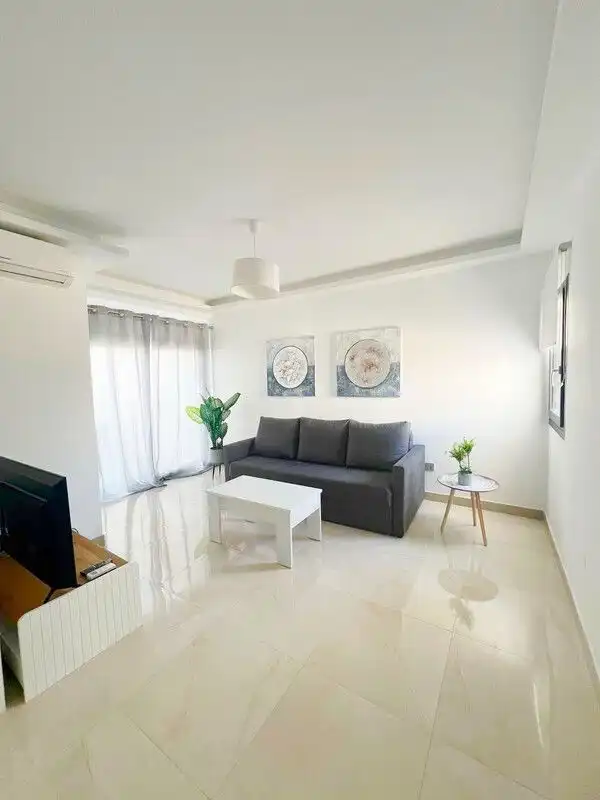 Sala de estar de Casa adosada en venta en San Miguel de Abona con Aire acondicionado, Jardín privado y Terraza