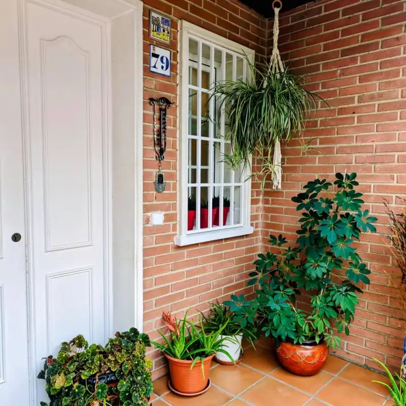 Balcony of Houses for sale in Los Molinos  with Heating, Private garden and Storage room