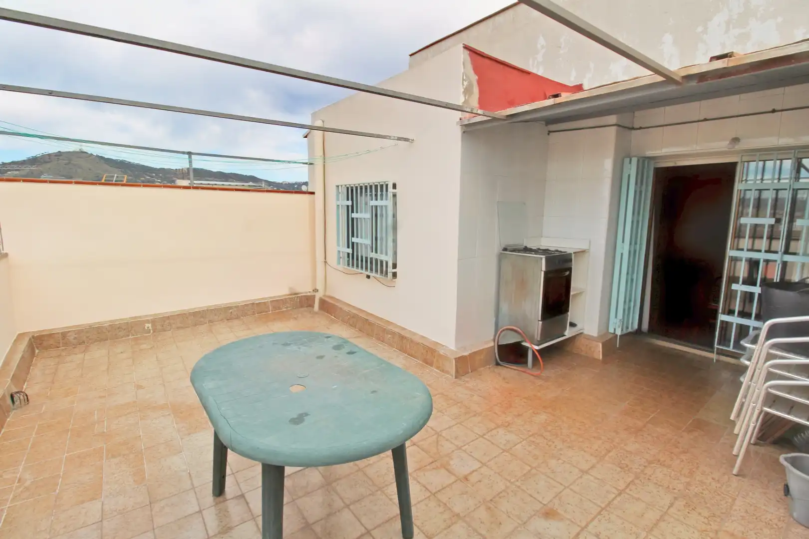 Terrasse von Dachboden zum Verkauf in L'Hospitalet de Llobregat mit Klimaanlage, Heizung und Terrasse
