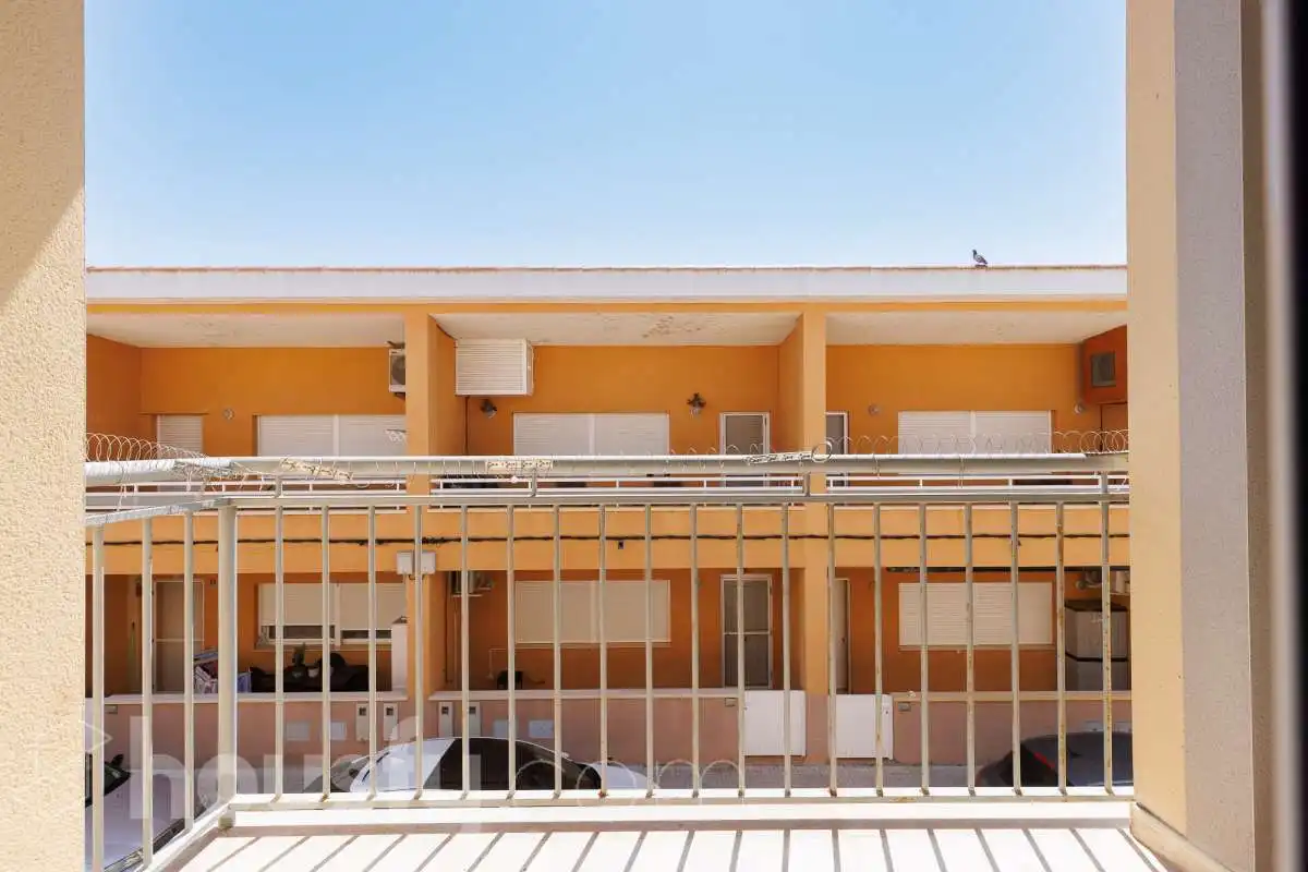Exterior view of Flat for sale in Sant Jaume d'Enveja  with Storage room, Balcony and Community pool