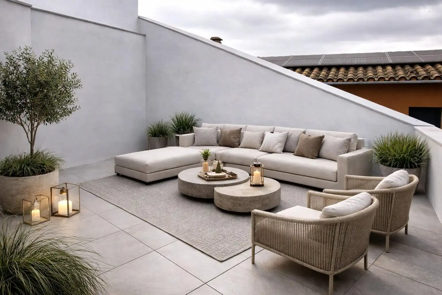 Terraza de Casa o chalet en venta en Les Planes d'Hostoles con Calefacción, Terraza y Trastero