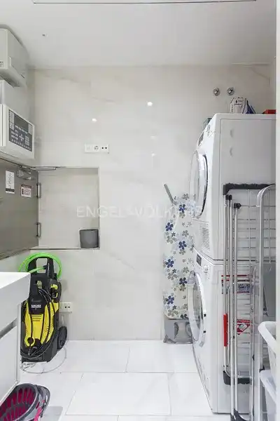 Cocina de Piso de alquiler en Madrid con Aire acondicionado, Calefacción y Parquet