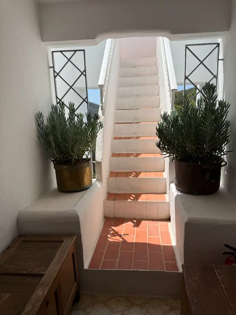 Terrasse von Dachboden zum Verkauf in Santa Eulària des Riu mit Klimaanlage, Heizung und Terrasse
