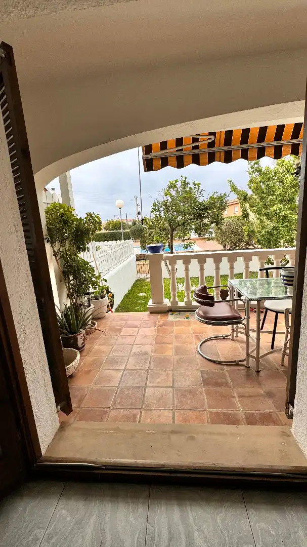 Jardí de Casa adosada en venda en Torredembarra amb Jardí privat, Terrassa i Traster