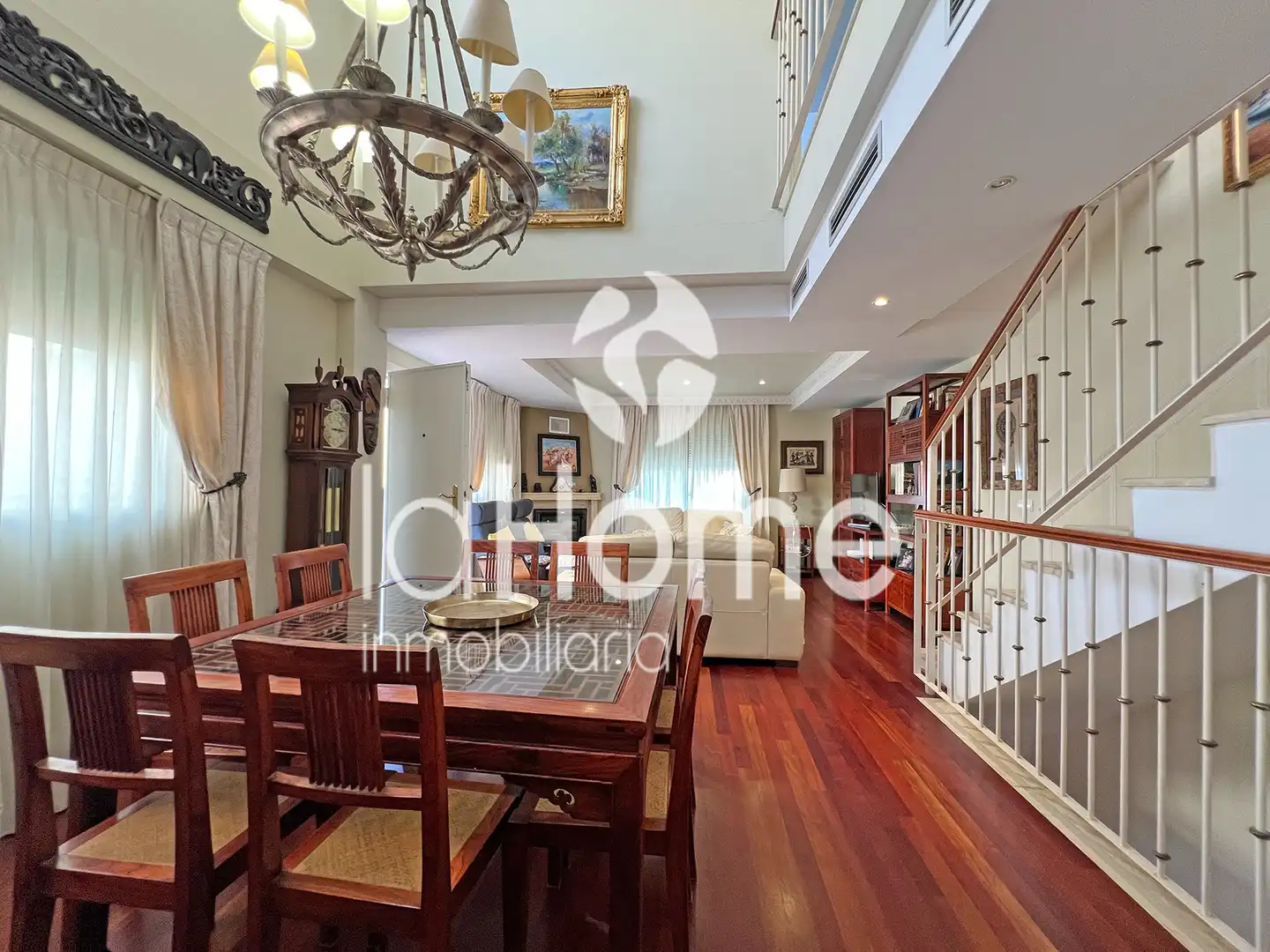 Sala d'estar de Casa adosada en venda en Mas Camarena  