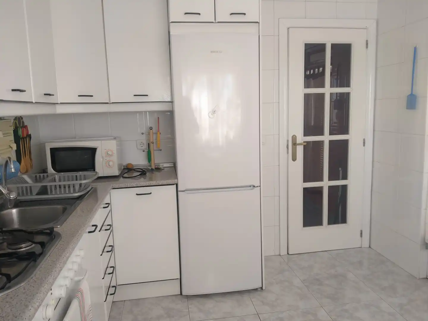Cocina de Casa adosada en venta en La Villa de Don Fadrique con Terraza y Alarma
