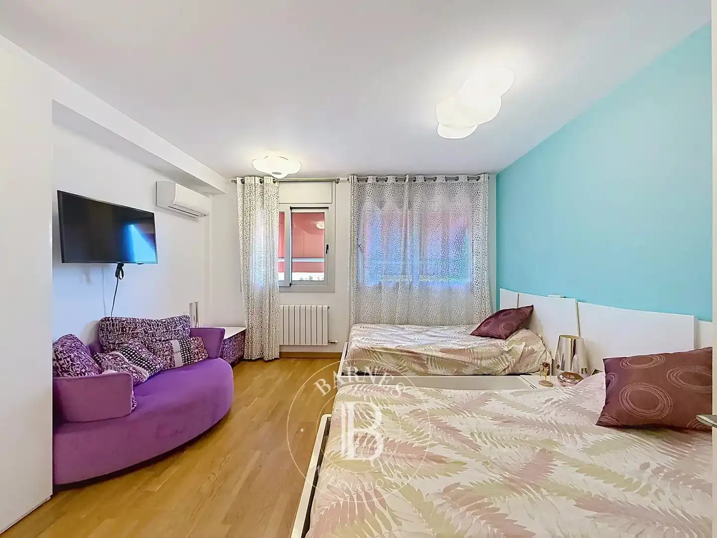 Schlafzimmer von Einfamilien-Reihenhaus zum Verkauf in Calella mit Klimaanlage, Heizung und Terrasse