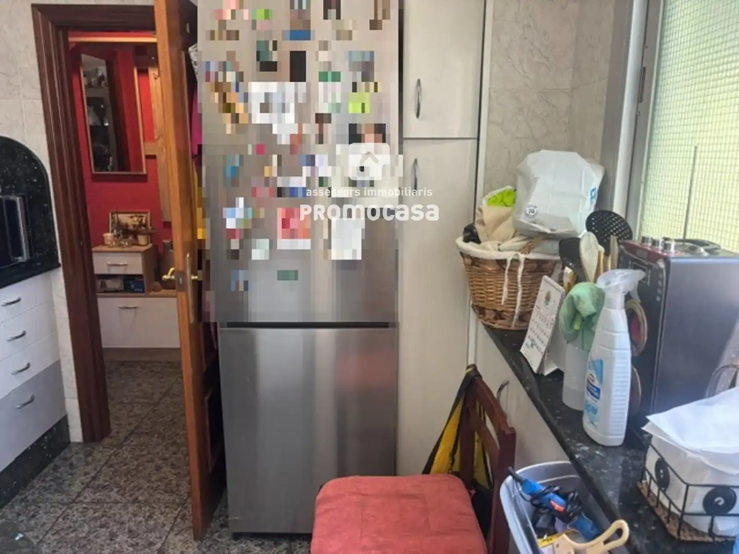 Cocina de Piso en venta en Badia del Vallès con Aire acondicionado, Terraza y Balcón