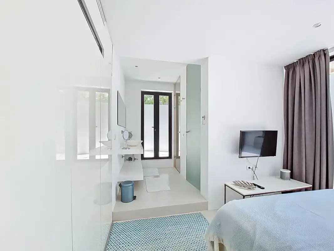 Bathroom of Houses for sale in Sant Josep de sa Talaia  with Air Conditioner, Heating and Terrace