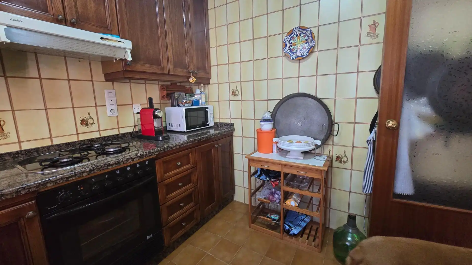 Cuina de Apartament de lloguer en Santa Pola amb Terrassa i Moblat