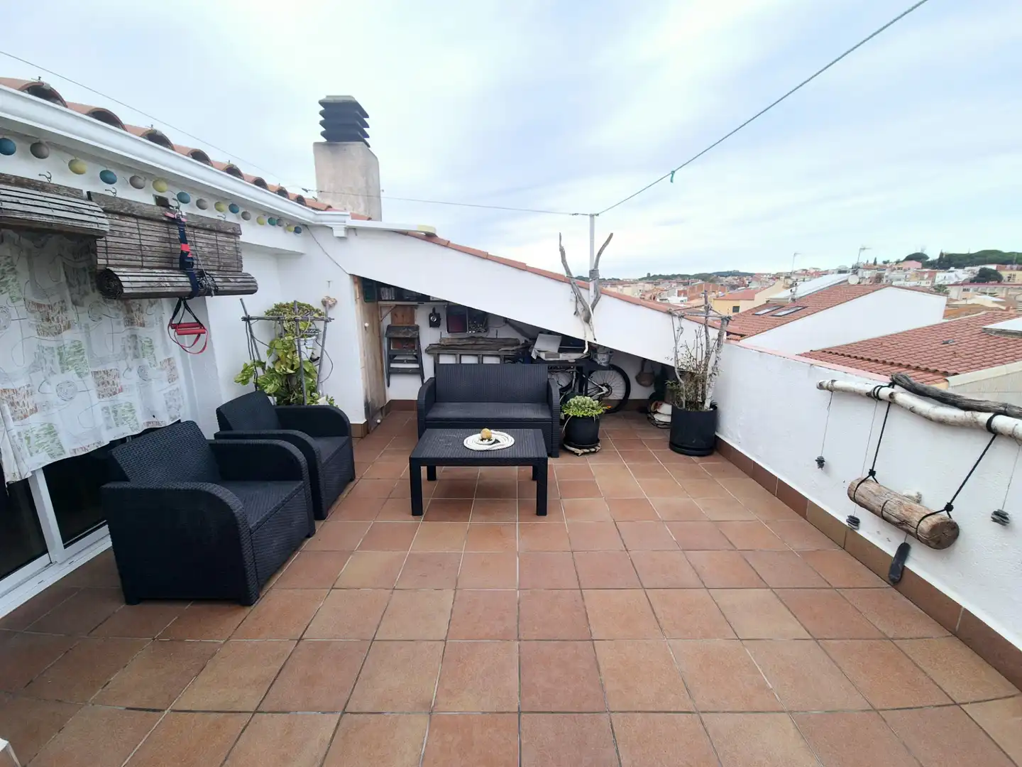 Terraza de Dúplex en venta en Malgrat de Mar con Aire acondicionado, Terraza y Amueblado