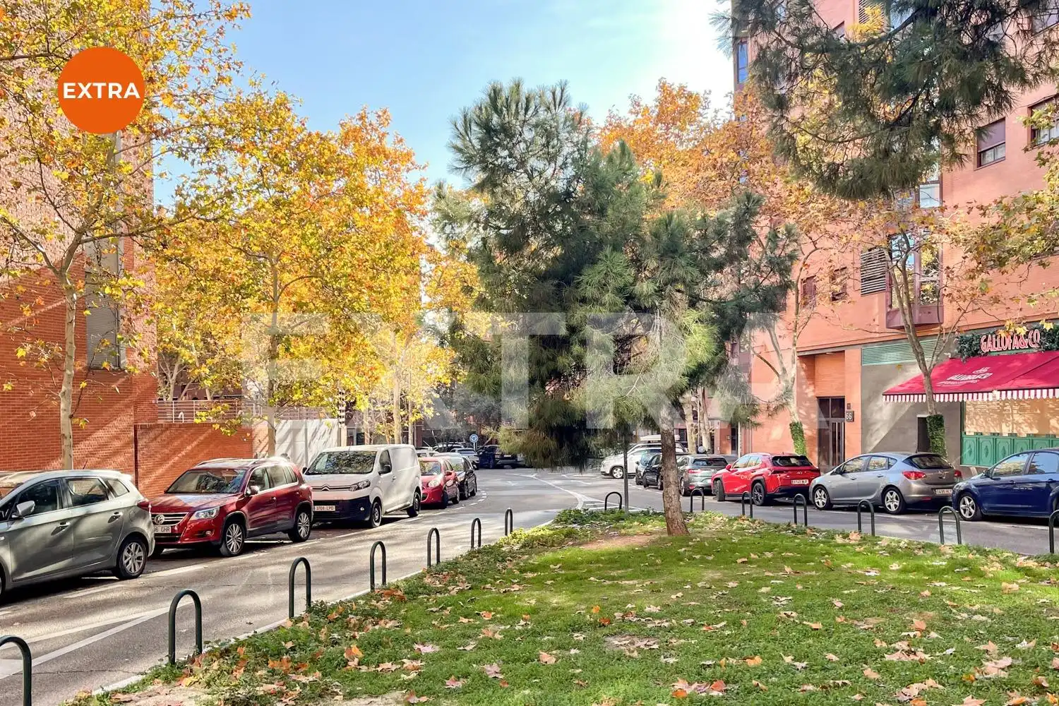 Exterior view of Flat for sale in Madrid  with Air Conditioner, Heating and Private garden