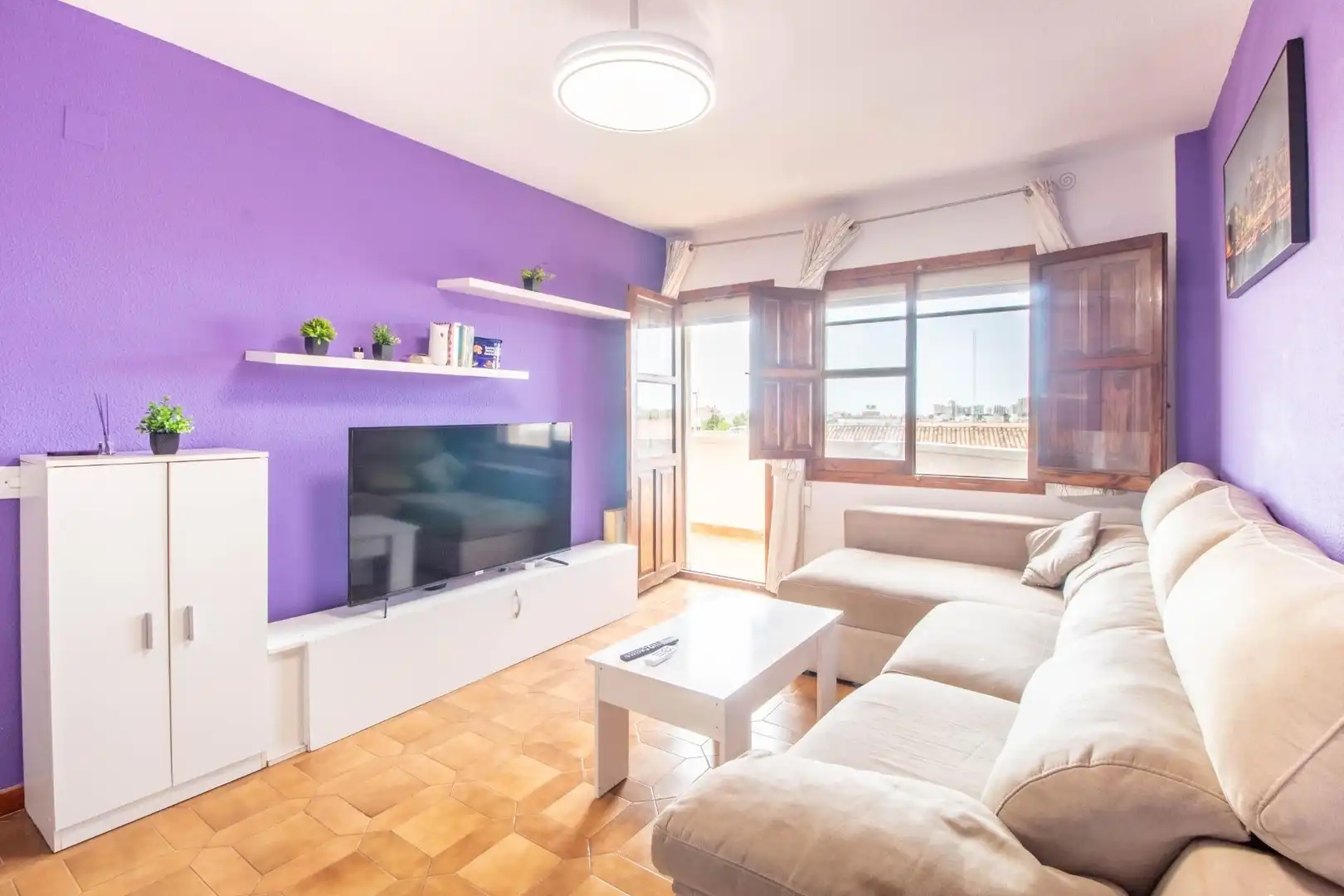 Living room of Apartments for sale in Orihuela  with Private garden, Terrace and Furnished