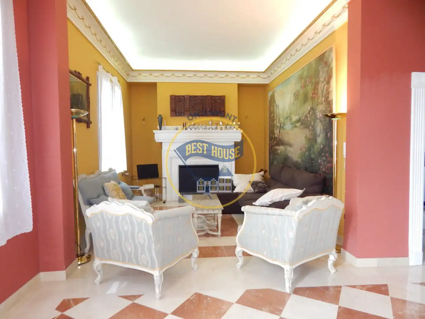 Sala de estar de Casa o chalet en venta en Muro de Alcoy con Calefacción, Jardín privado y Terraza
