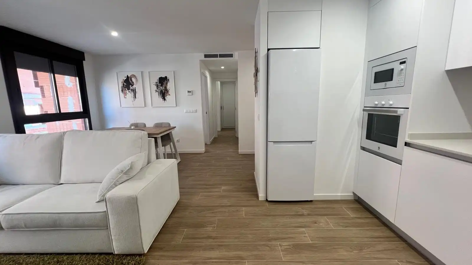 Sala de estar de Piso en venta en Castellón de la Plana / Castelló de la Plana con Aire acondicionado, Terraza y Trastero