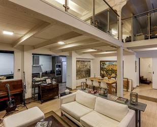 Sala d'estar de Loft en venda en  Barcelona Capital amb Terrassa