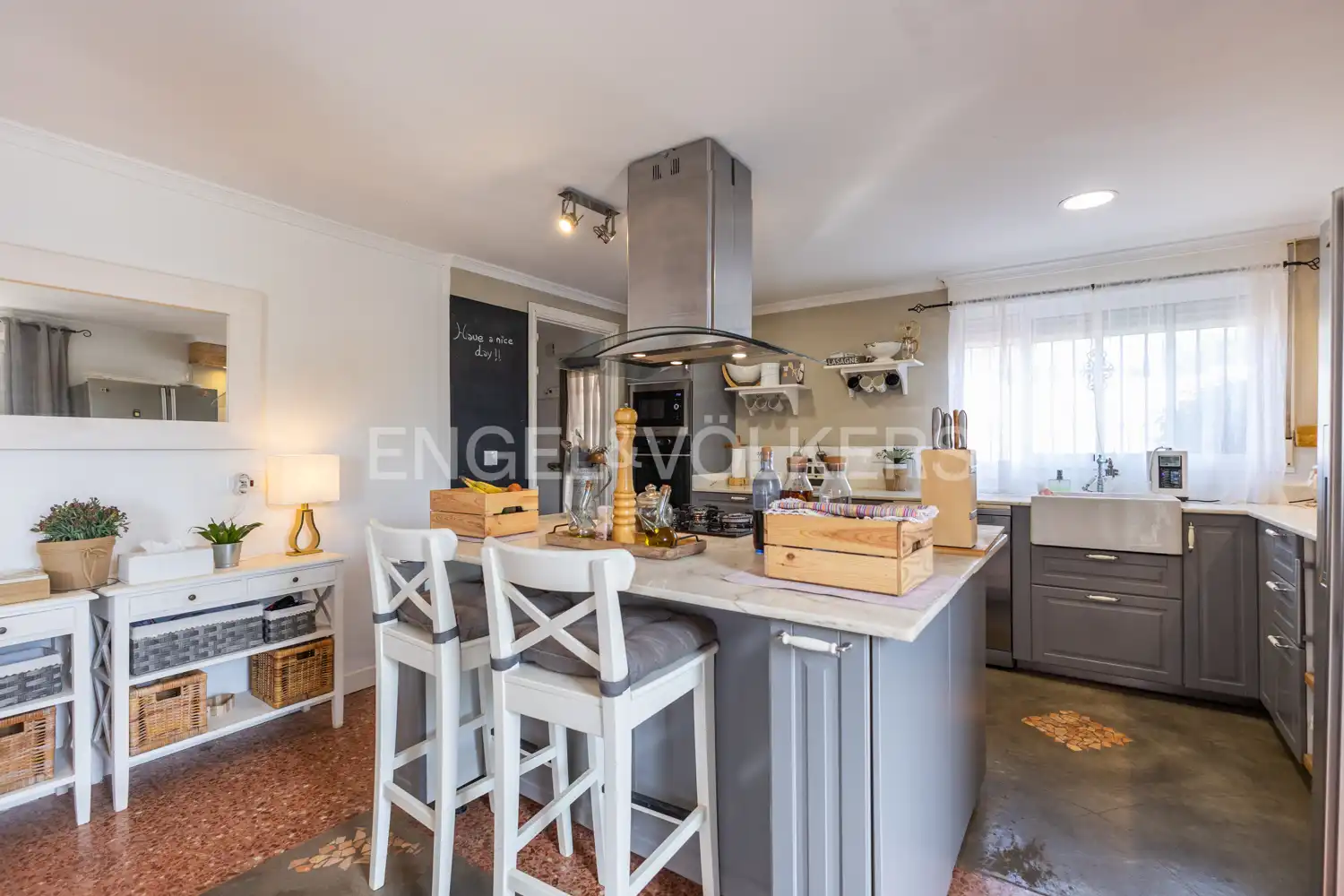 Cocina de Casa o chalet en venta en Pedralba con Aire acondicionado, Calefacción y Jardín privado
