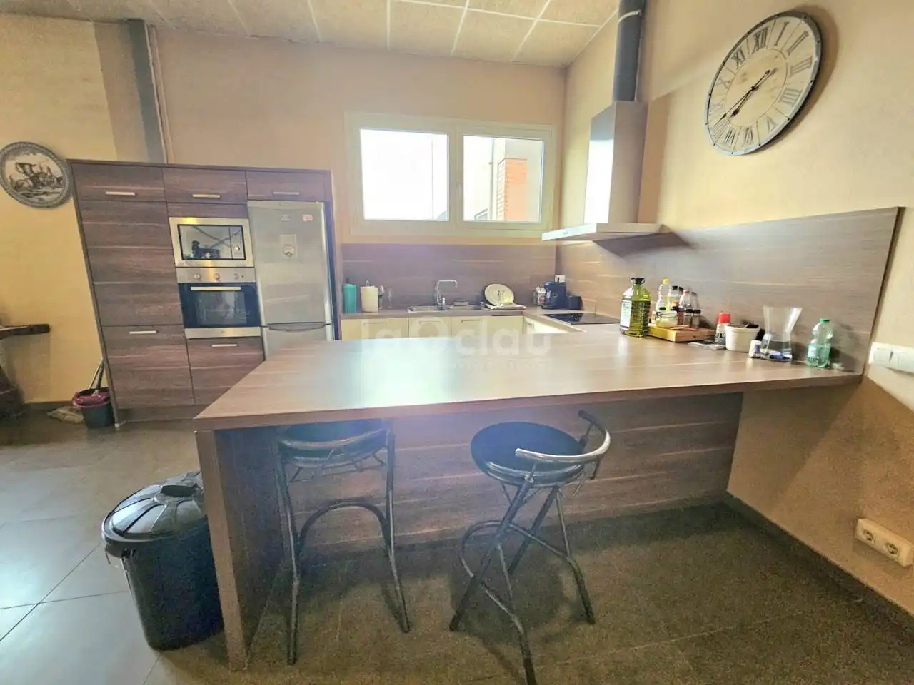Cocina de Casa adosada en venta en Vic con Calefacción y Terraza