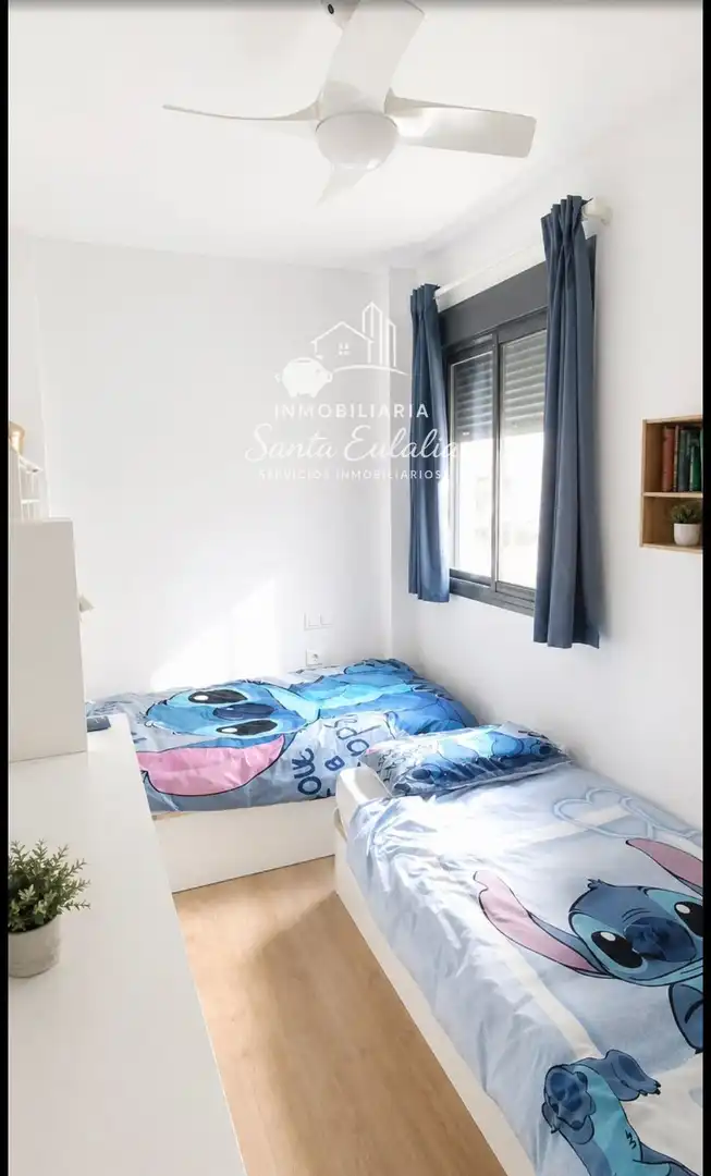 Schlafzimmer von Wohnung zum Verkauf in Mérida mit Klimaanlage, Heizung und Parkett