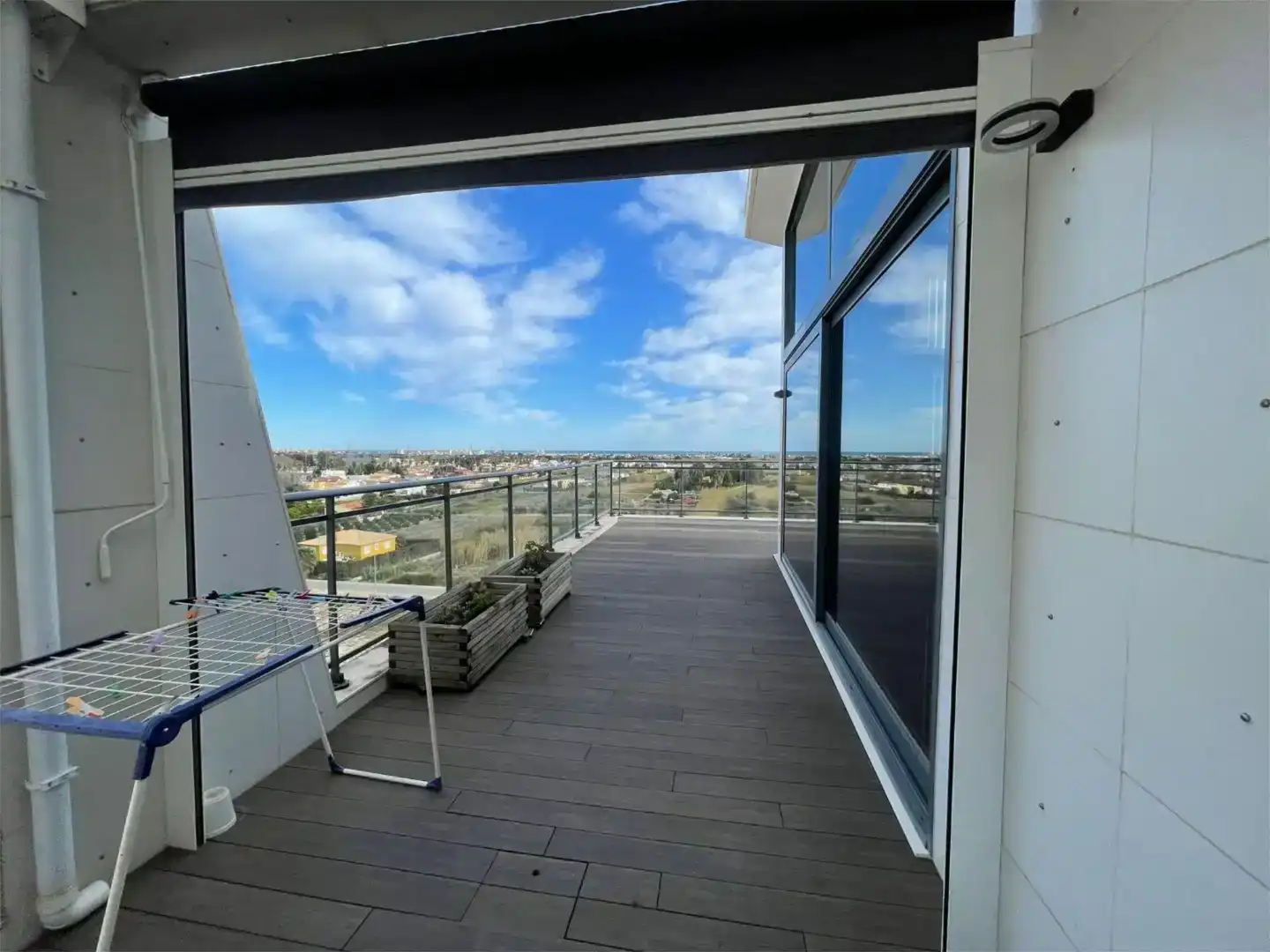 Terrasse von Dachboden zum Verkauf in Oliva mit Balkon