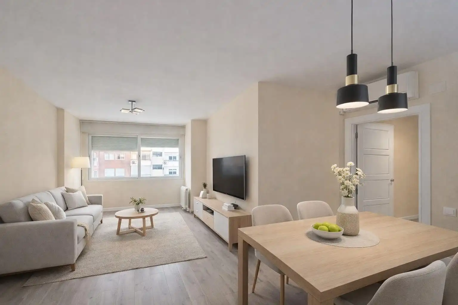 Sala de estar de Piso en venta en Madrid con Aire acondicionado, Calefacción y Parquet