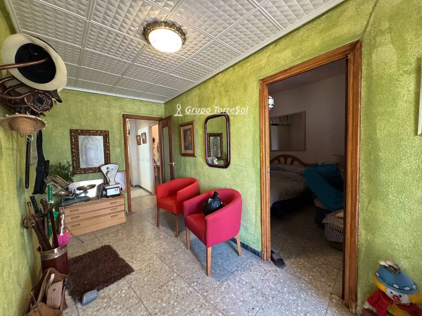 Sala de estar de Ático en venta en Elche / Elx con Terraza