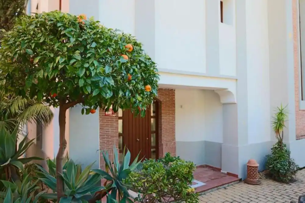 Garden of Houses for rent in Marbella  with Air Conditioner, Terrace and Furnished