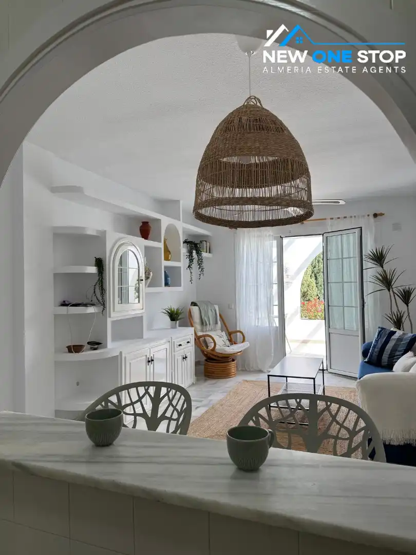 Living room of Apartments for sale in Mojácar Playa - Las Ventanicas - La Paratá