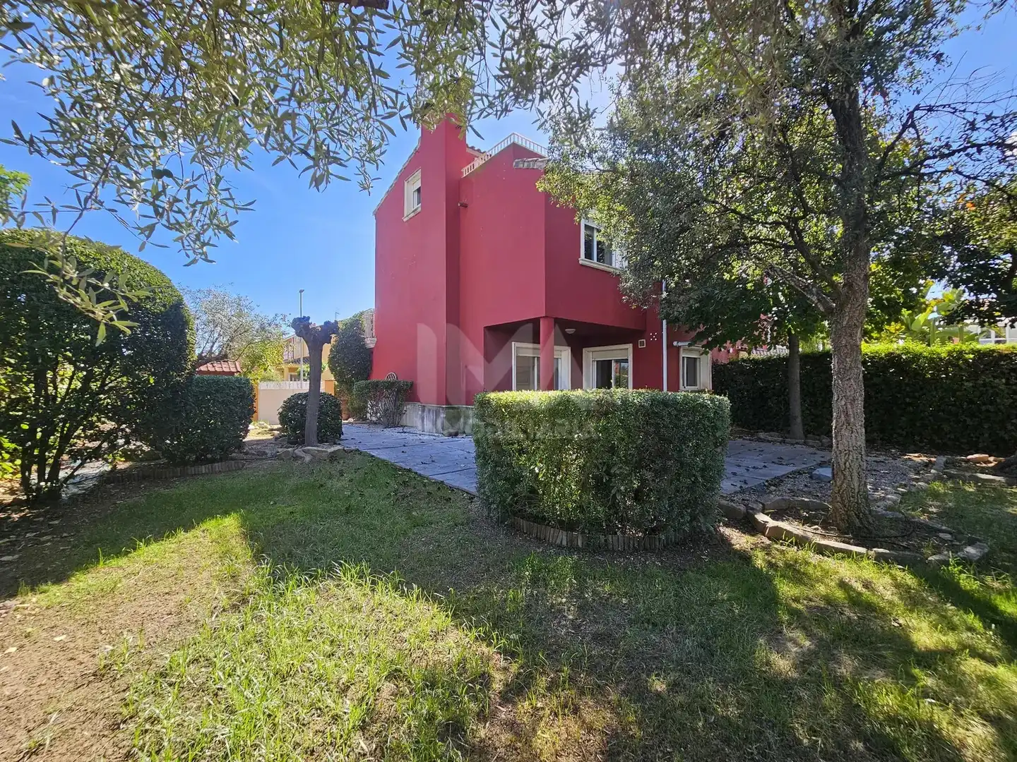 Jardín de Casa adosada en venta en Montealegre 