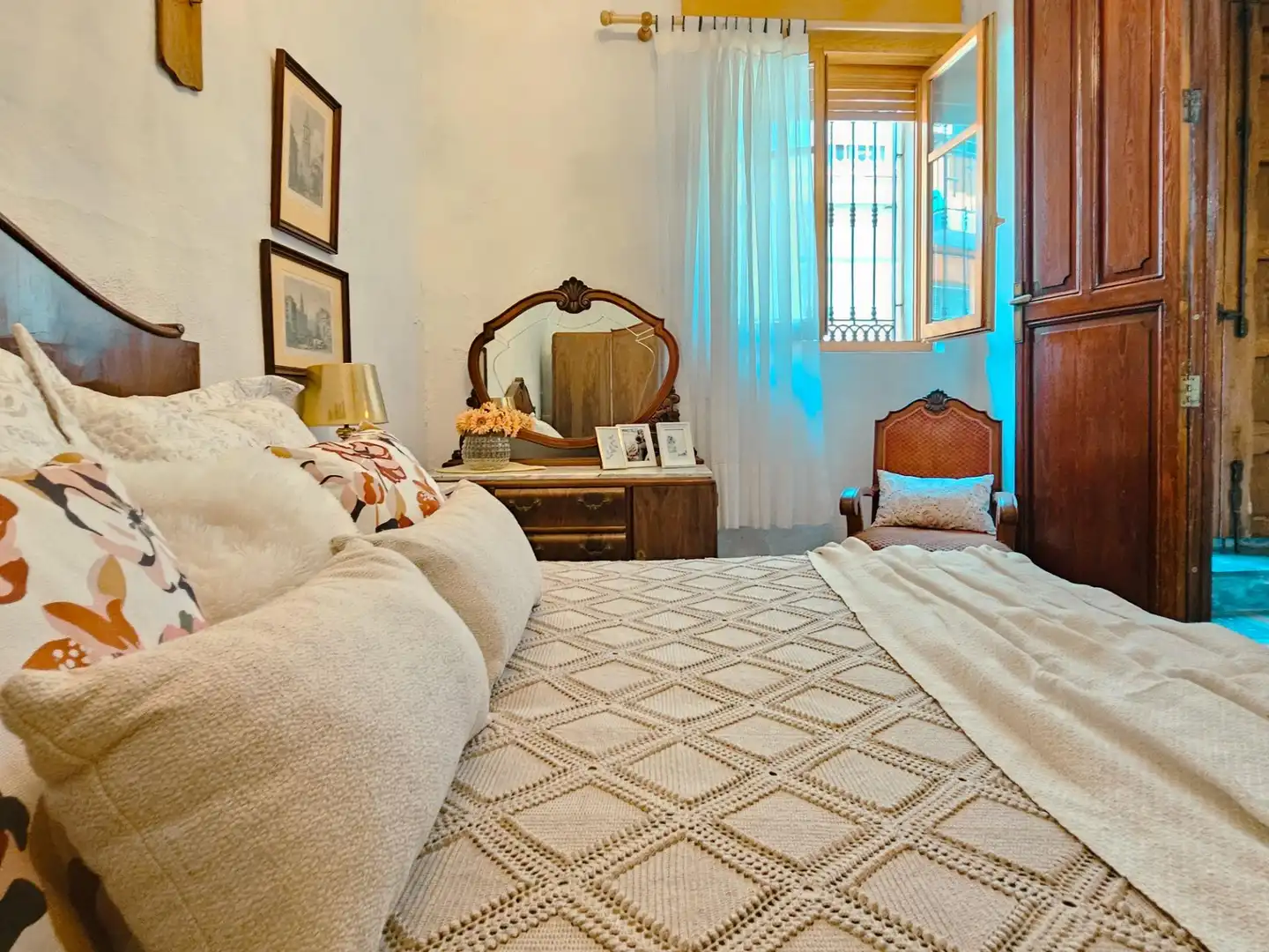 Habitación de Finca rústica en venta en La Llosa de Ranes con Aire acondicionado, Jardín privado y Terraza