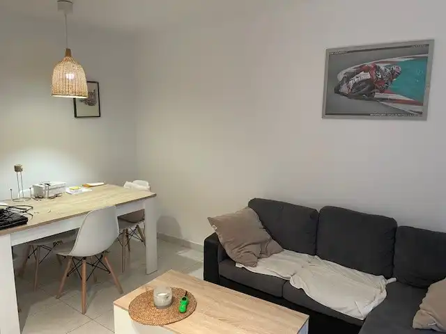 Living room of Flat for sale in Igualada  with Heating, Oven and Balcony