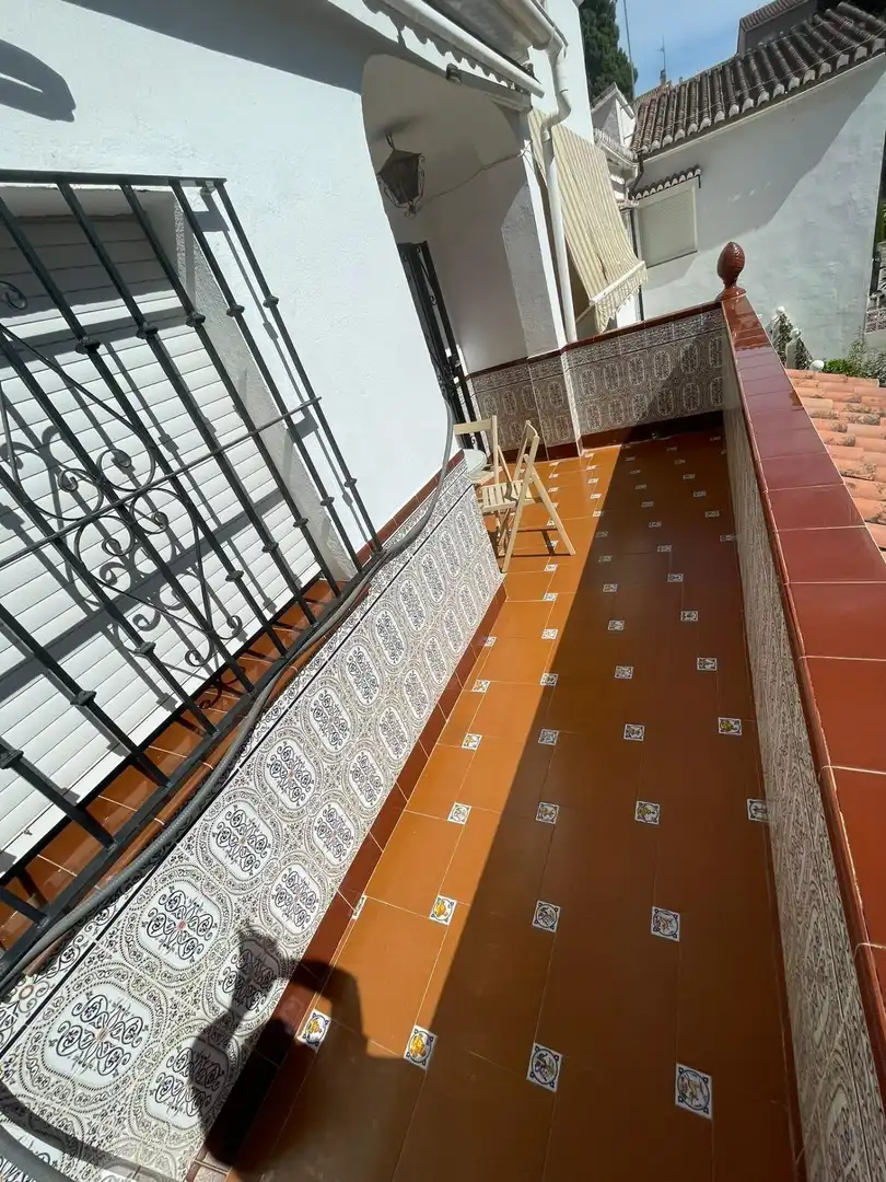 Terrassa de Casa adosada en venda en Mijas amb Aire condicionat i Calefacció
