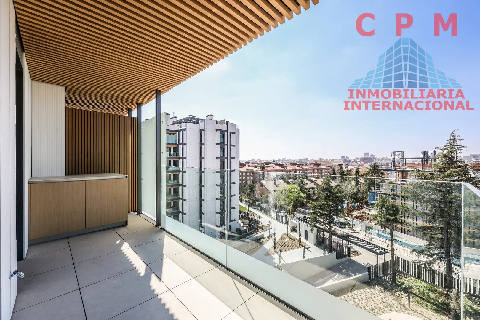 Terrace of Flat for rent in Madrid  with Air Conditioner, Heating and Parquet flooring