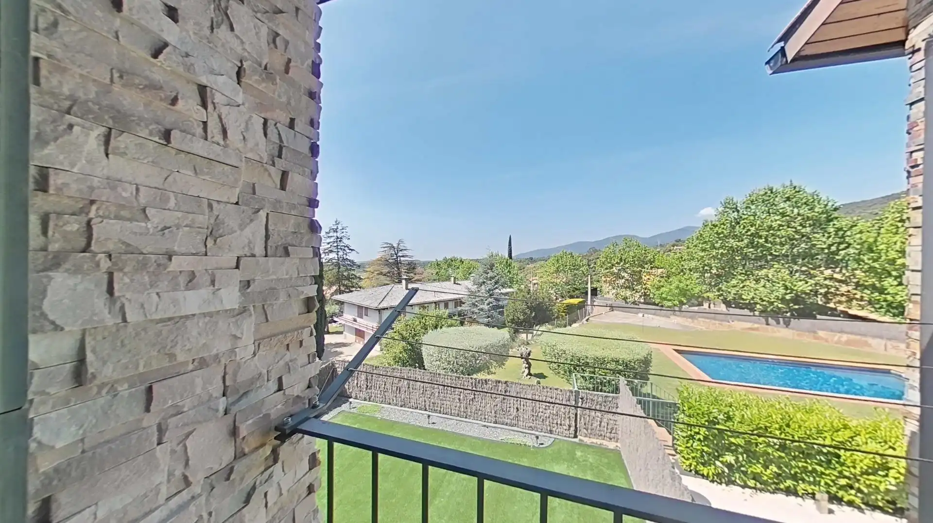 Terrassa de Casa o xalet en venda en Campins amb Calefacció, Jardí privat i Terrassa