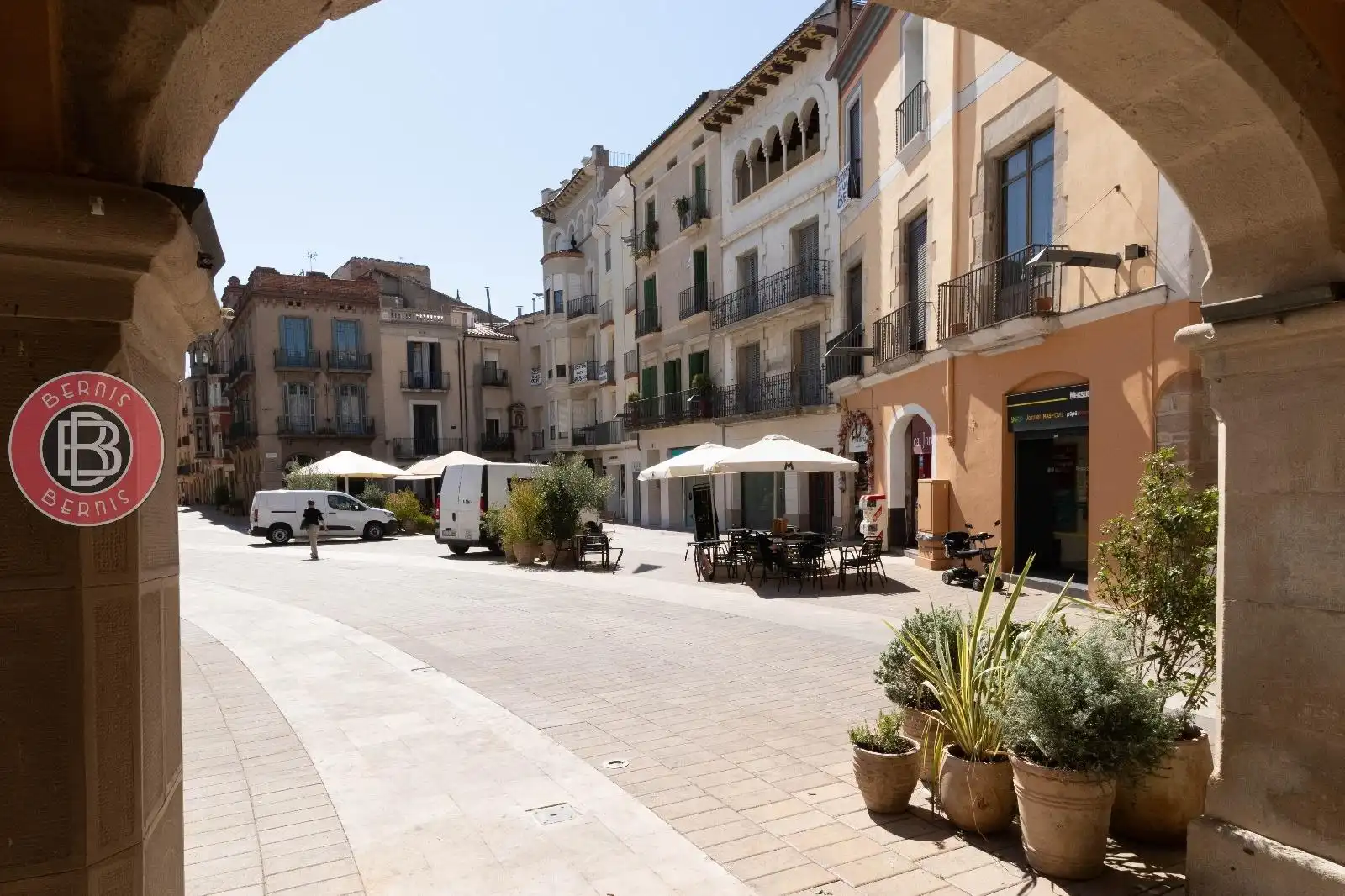 Vista exterior de Piso en venta en Igualada